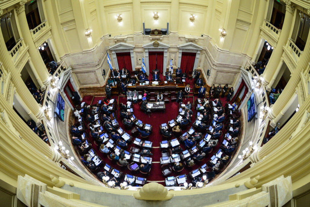 Recinto del Senado de la Nación Argentina